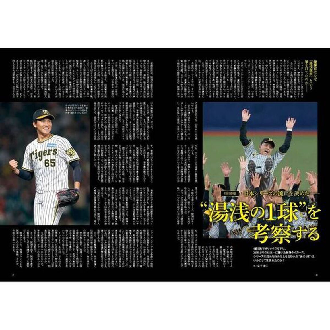 阪神タイガース２０２３メモリアルブック　永久保存版　阪神タイガース３８年ぶり日本一！