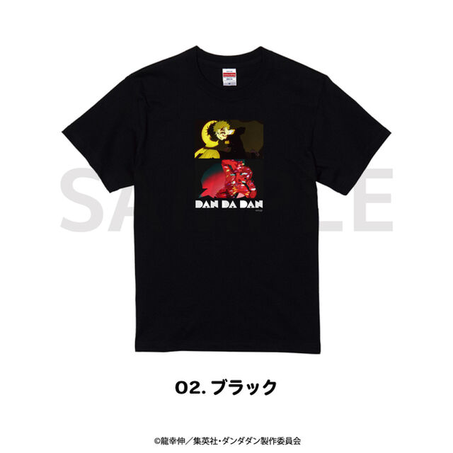 TVアニメ『ダンダダン』 Tシャツ XL 02.ブラック