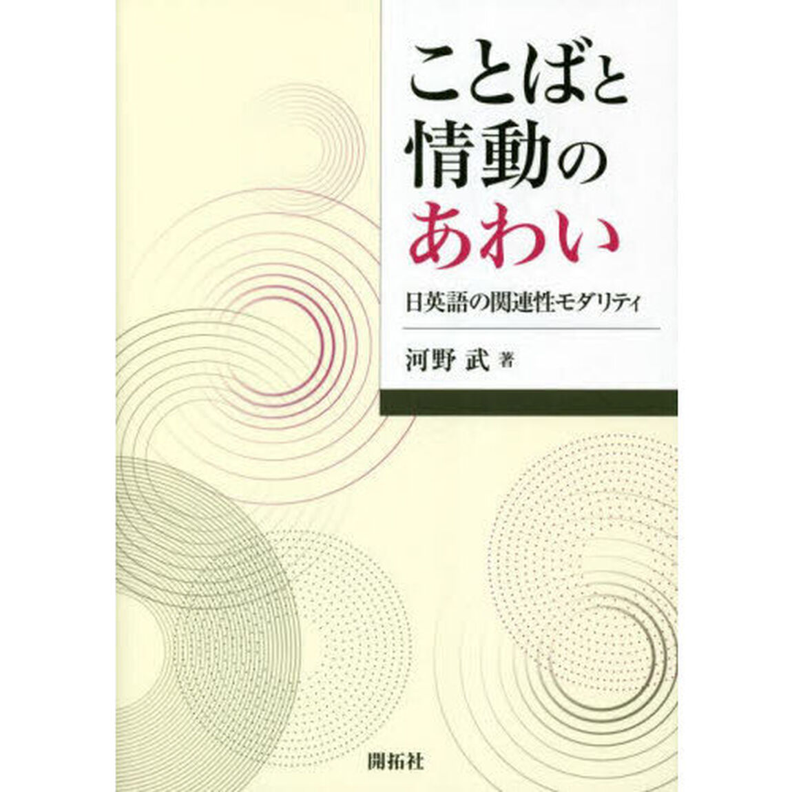 ことばと情動のあわい　日英語の関連性モダリティ