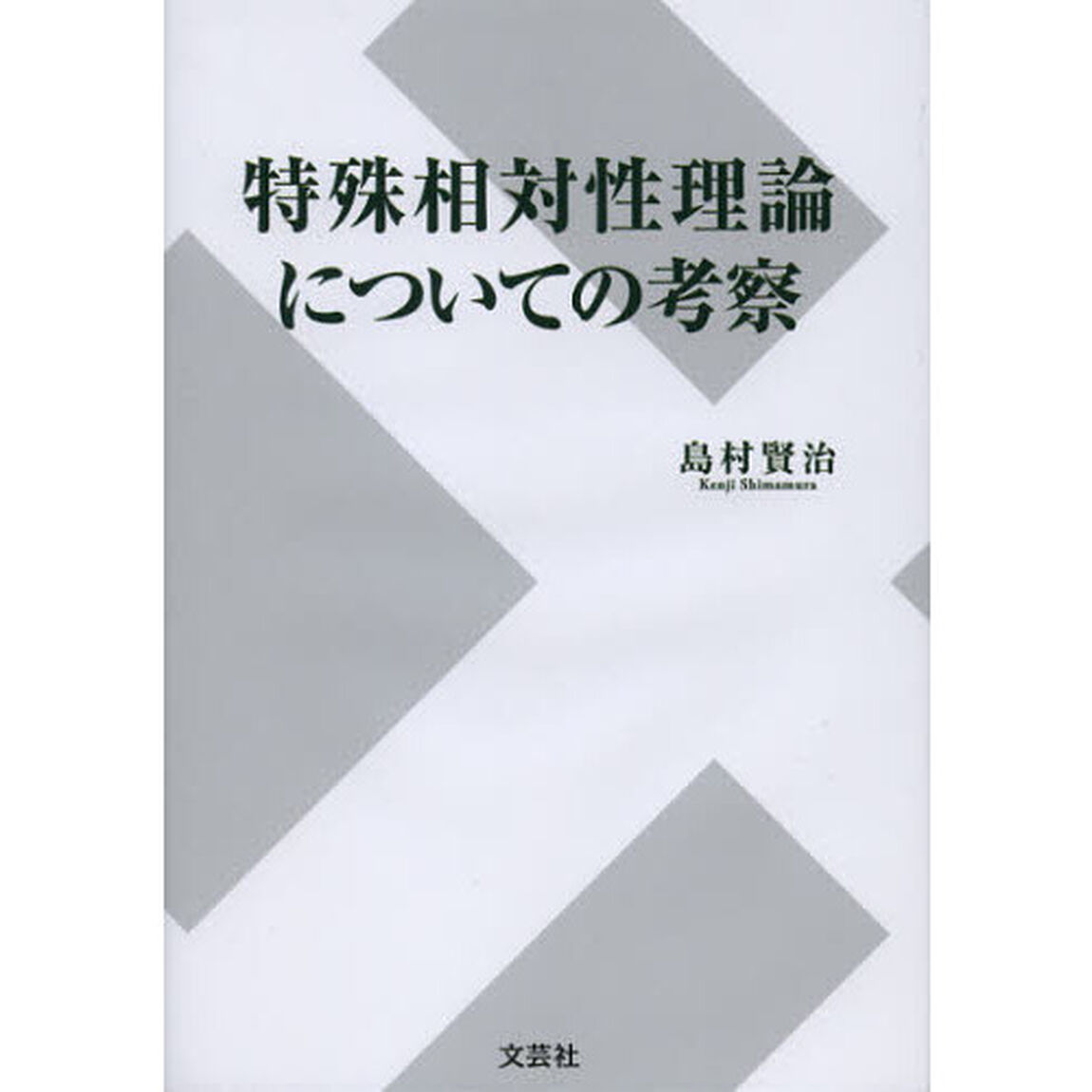 特殊相対性理論についての考察