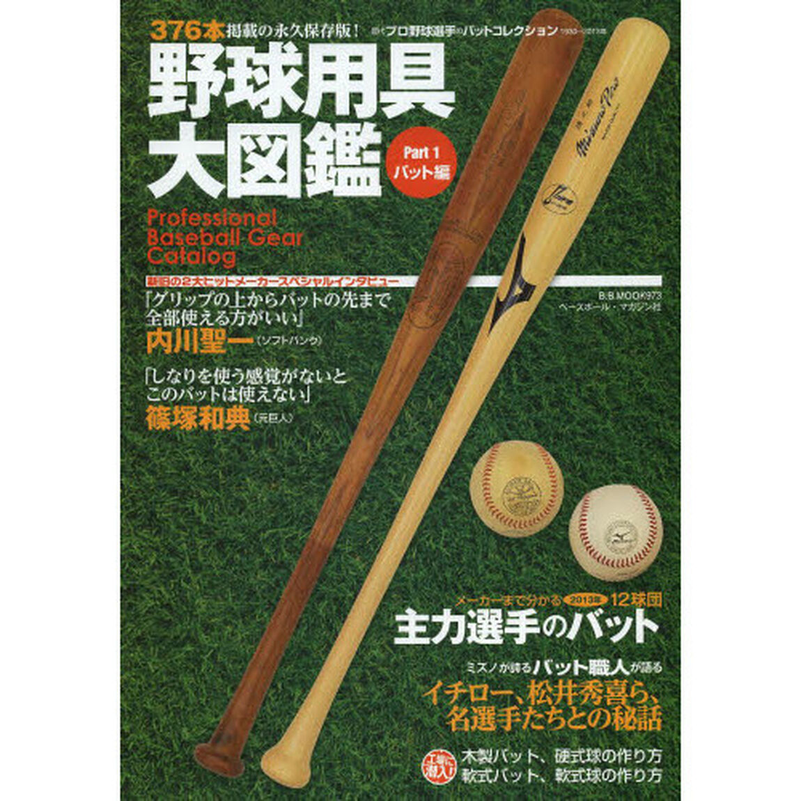 球用具大図鑑 part 1(バット編) (B・B MOOK 973)「バット編」