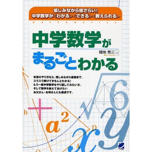 中学数学がまるごとわかる　愉しみながら総ざらい！中学数学が〈わかる〉〈できる〉〈教えられる〉
