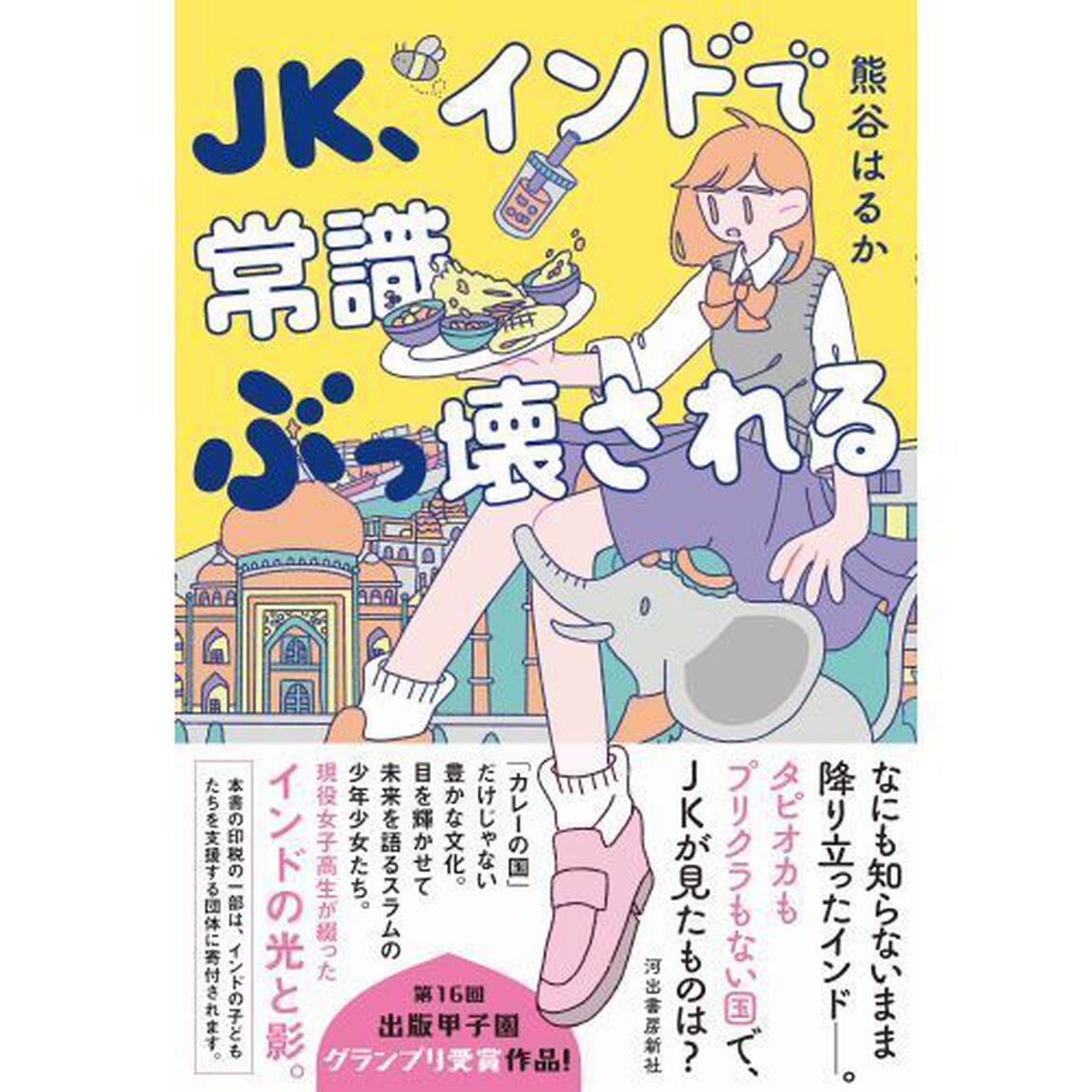 ＪＫ、インドで常識ぶっ壊される