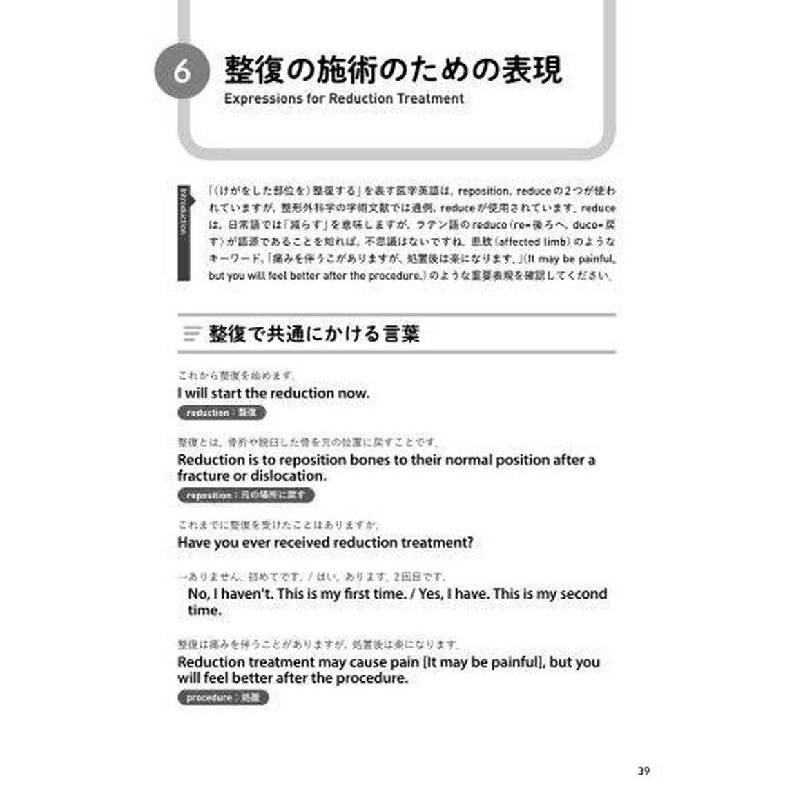 柔道整復師のための英会話表現