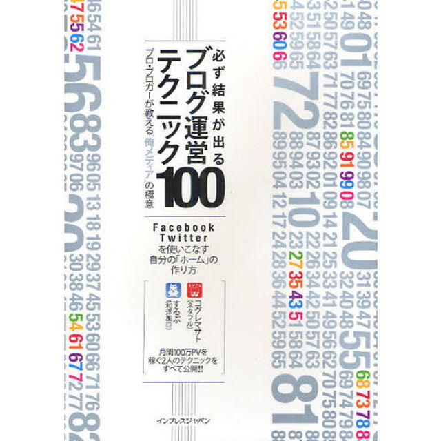 必ず結果が出るブログ運営テクニック１００　プロ・ブロガーが教える&ldquo;俺メディア&rdquo;の極意　Ｆａｃｅｂｏｏｋ　Ｔｗｉｔｔｅｒを使いこなす自分の「ホーム」の作り方