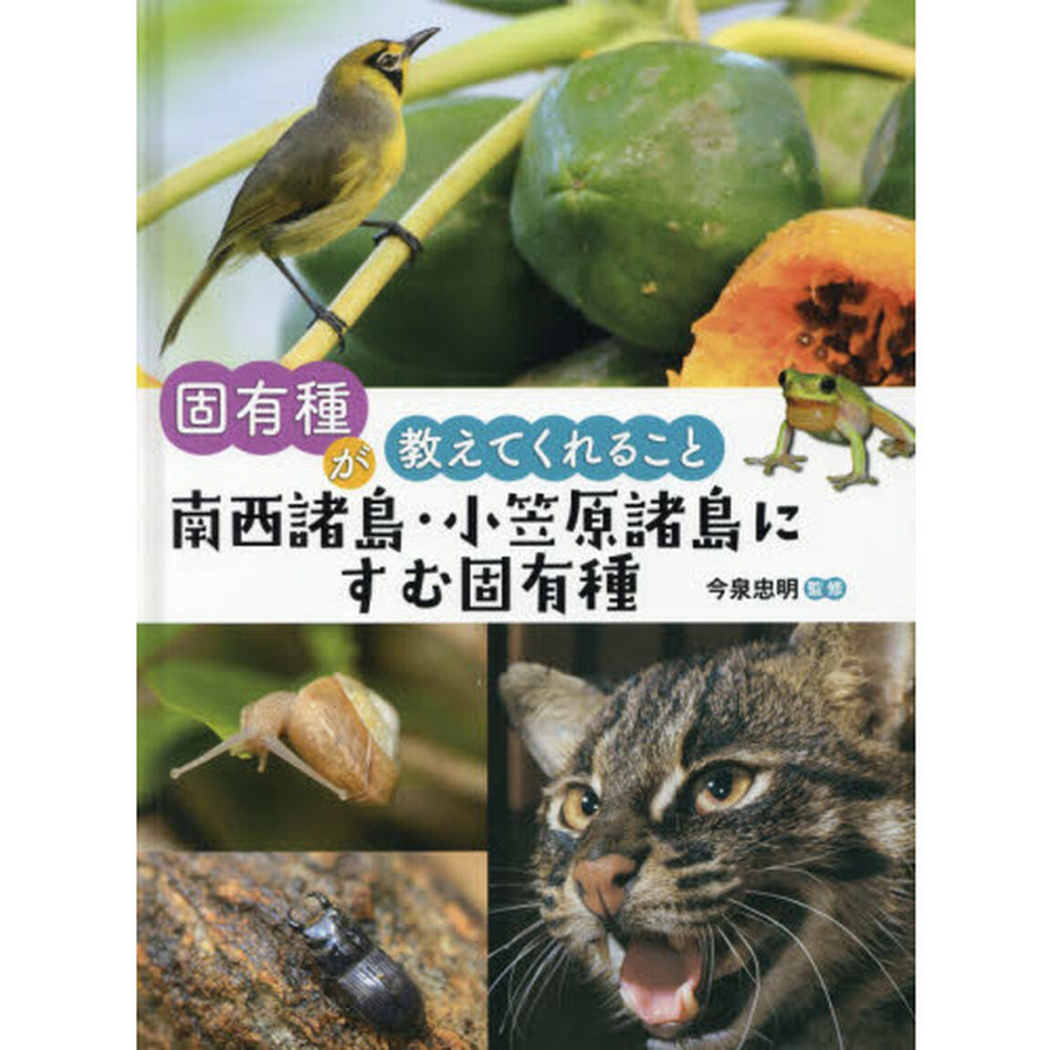 固有種が教えてくれること　〔３〕「南西諸島・小笠原諸島にすむ固有種」