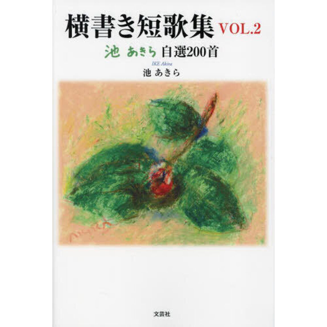 横書き短歌集　池あきら自選２００首　ＶＯＬ．２