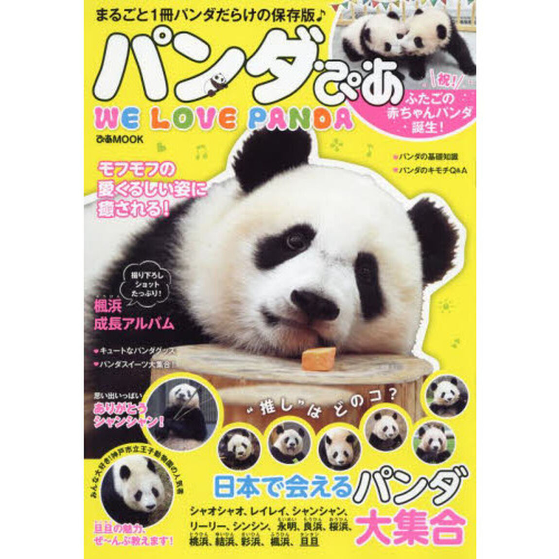 パンダぴあ　まるごと１冊パンダだらけの保存版♪