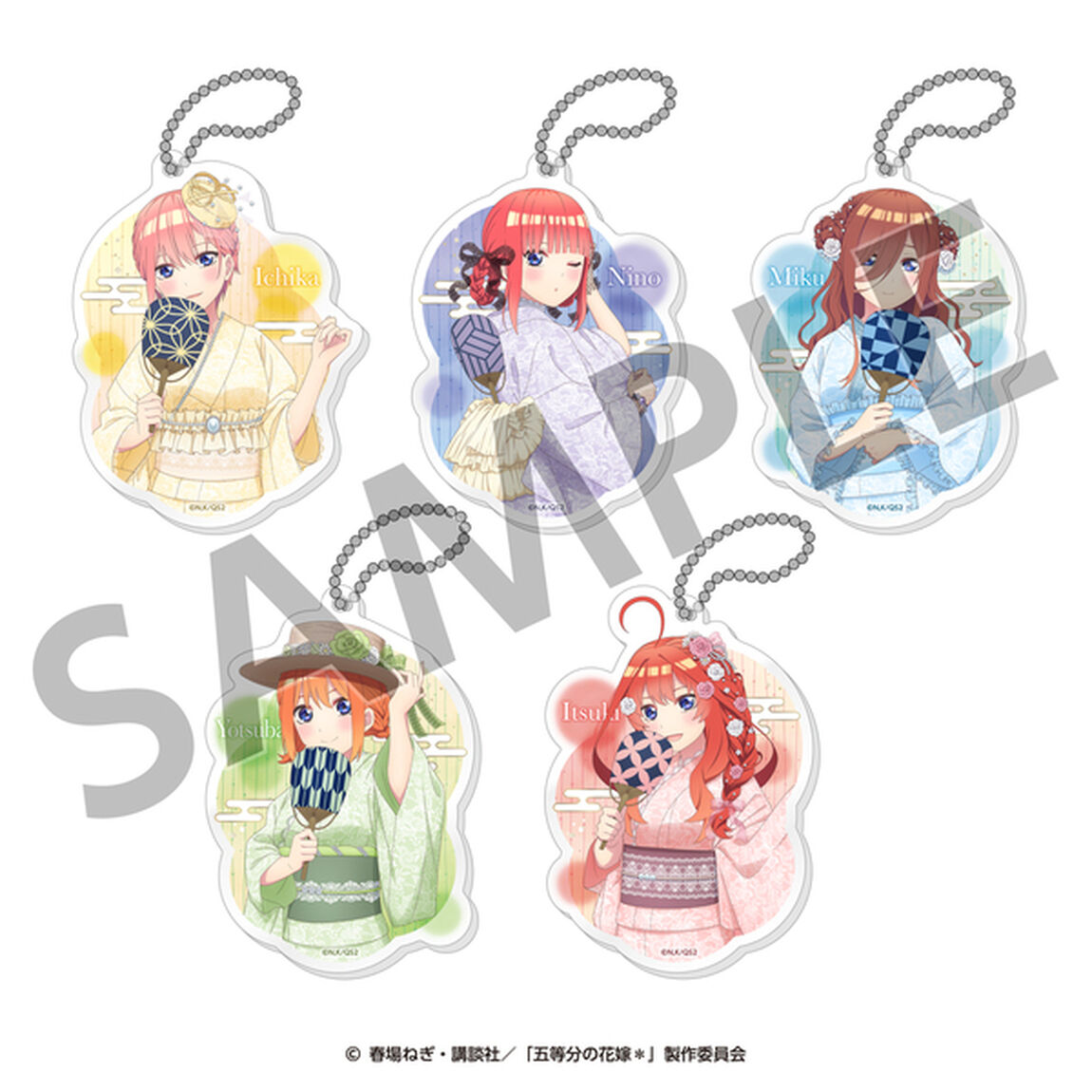 五等分の花嫁＊　アクリルキーホルダー（五月） ＜納涼Style＞