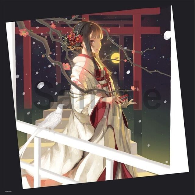 ＜物語＞シリーズ　キャンバスアートボード【結物語】＜2025年6月お届け予定分＞