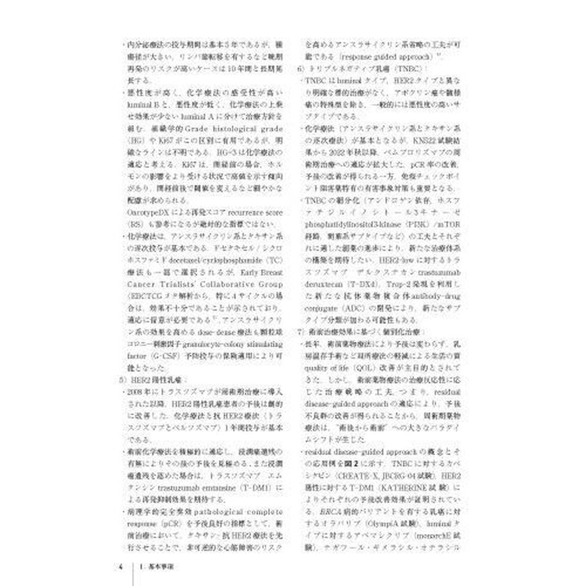 乳癌薬物療法の要点と盲点