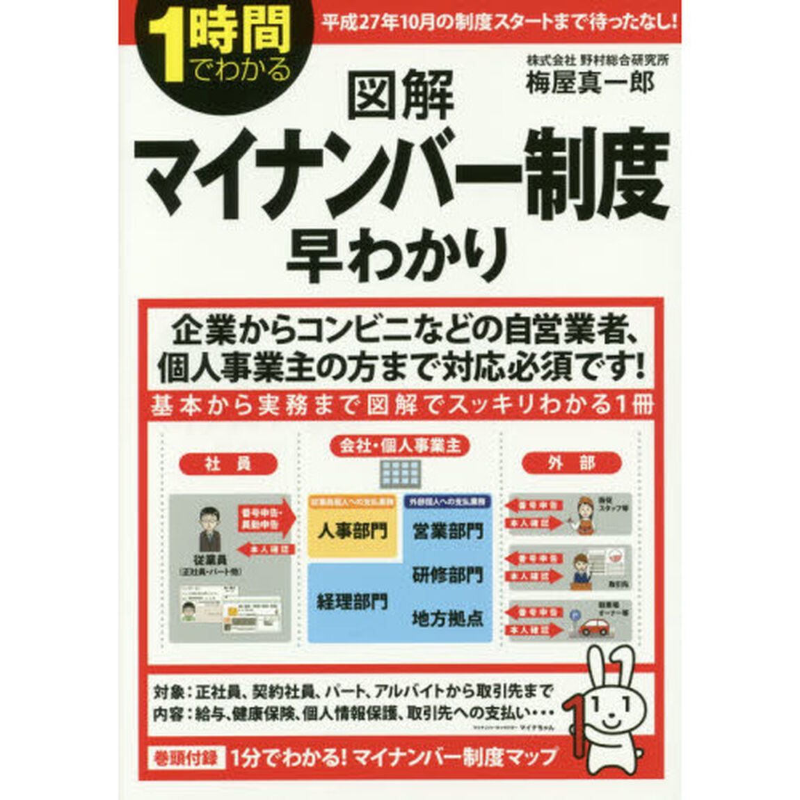 図解マイナンバー制度早わかり　１時間でわかる