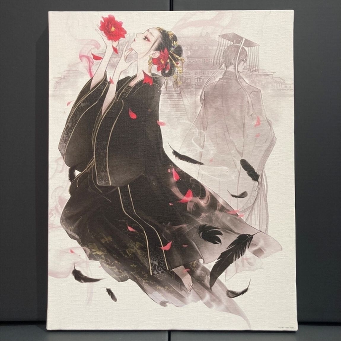 『後宮の烏』キャンバスアートボード「文庫書影１巻」