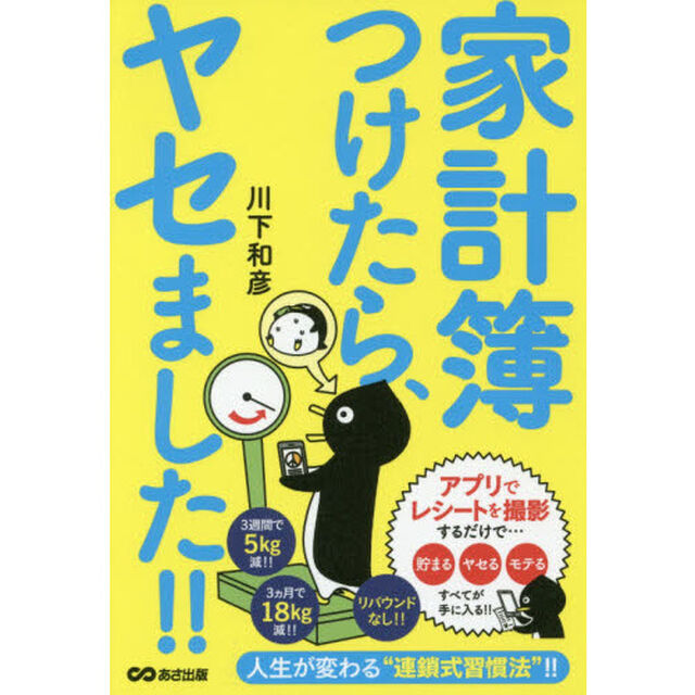 家計簿つけたら、ヤセました！！