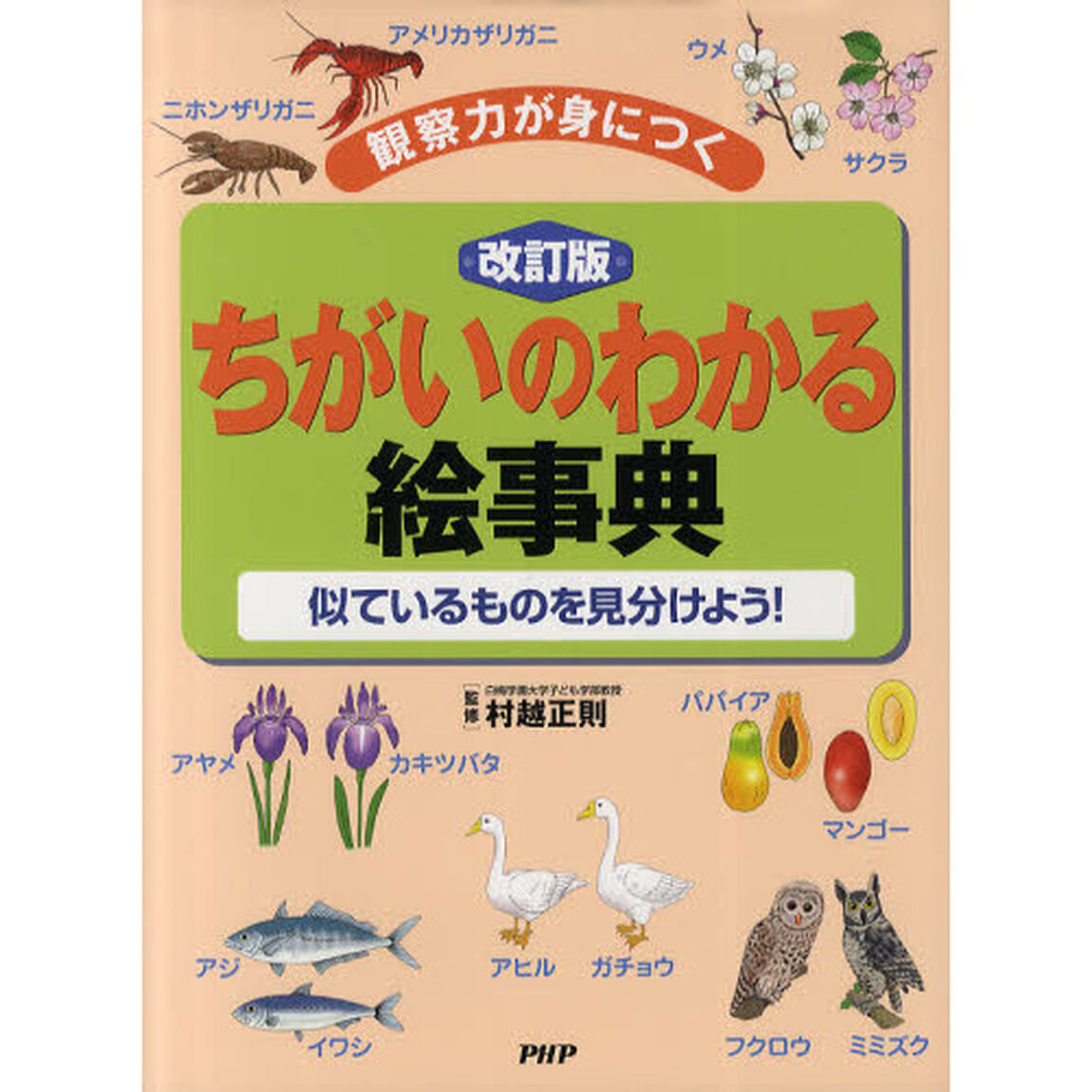 ちがいのわかる絵事典　観察力が身につく　似ているものを見分けよう！「改訂版」
