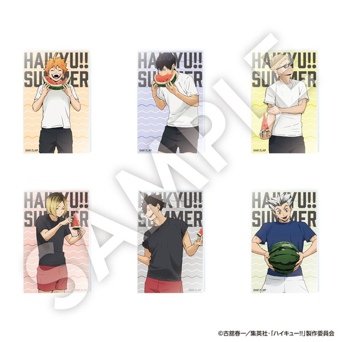 【セブンネット限定】ハイキュー!! アクリルマグネット（全6種よりランダム1種）