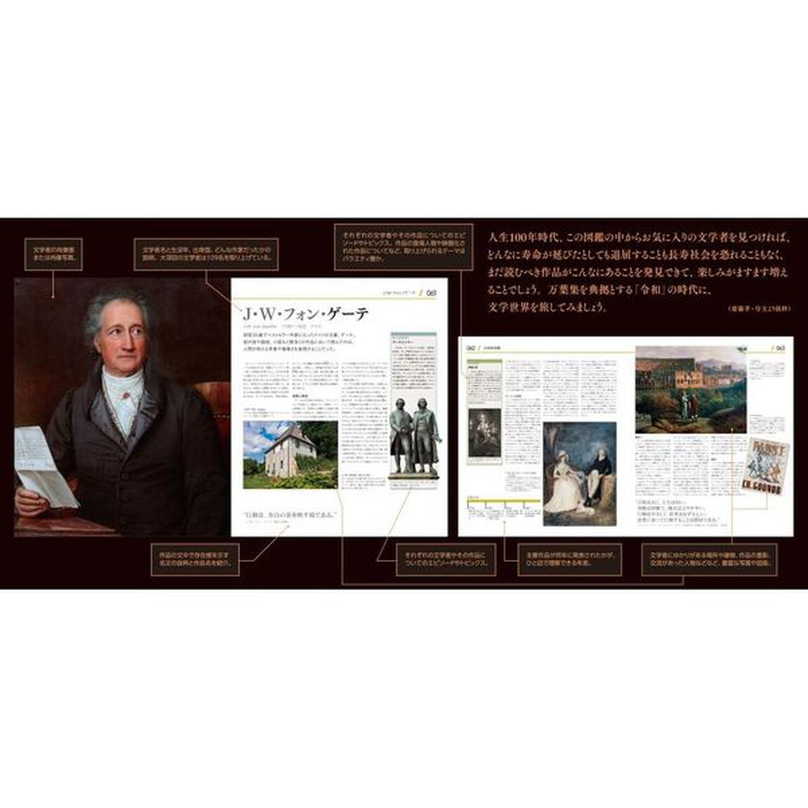 図鑑世界の文学者