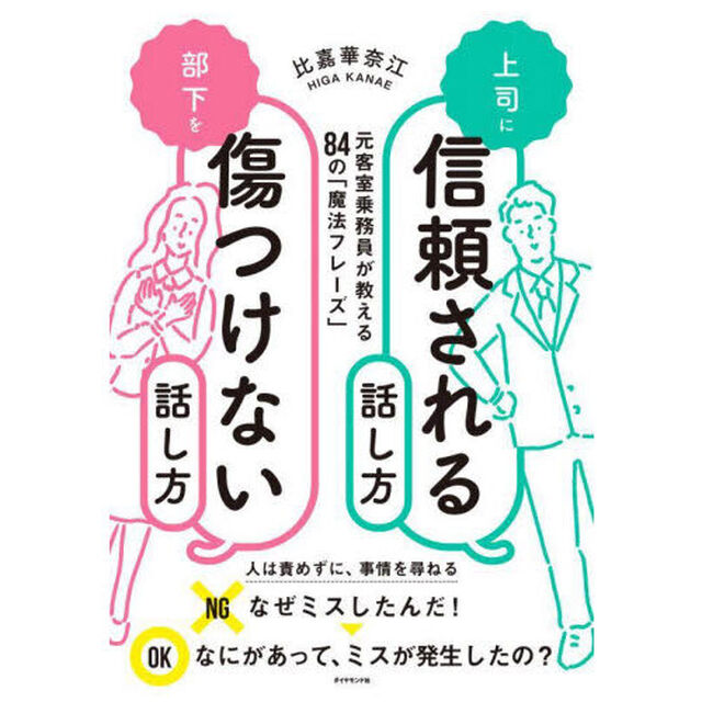 上司に信頼される話し方部下を傷つけない話し方　元客室乗務員が教える８４の「魔法フレーズ」