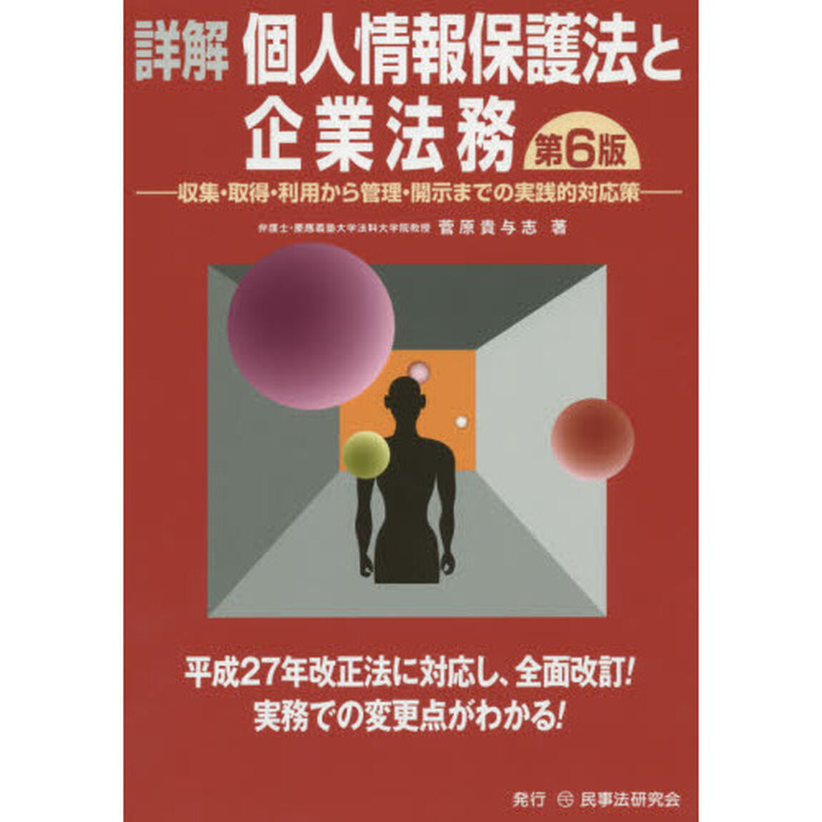 詳解個人情報保護法と企業法務　収集・取得・利用から管理・開示までの実践的対応策「第６版」