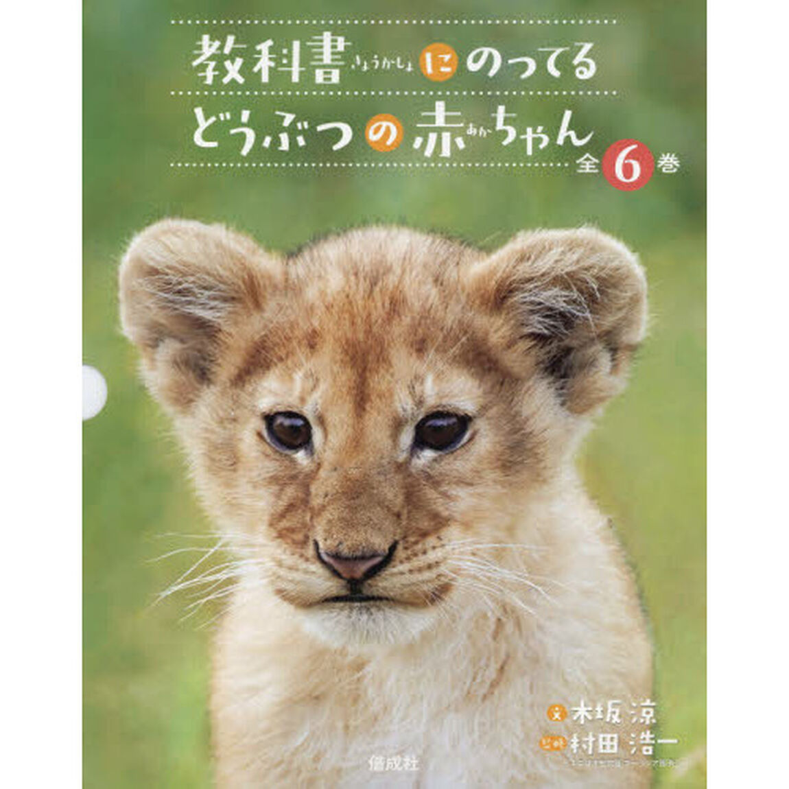教科書にのってるどうぶつの赤ちゃん　６巻セット