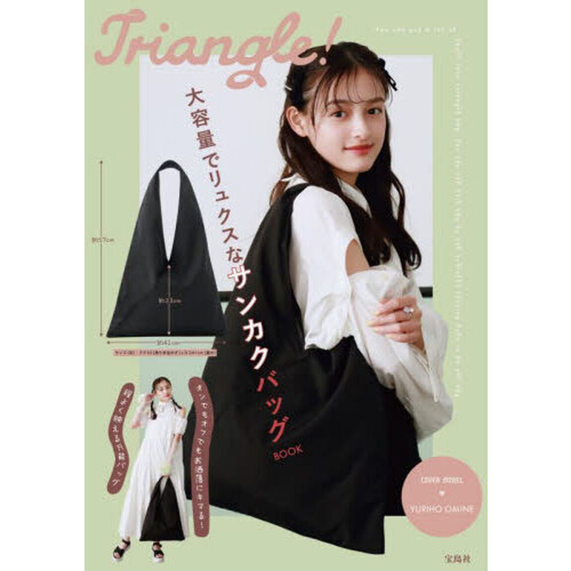 Triangle! 大容量でリュクスなサンカクバッグ BOOK (宝島社ブランドムック)