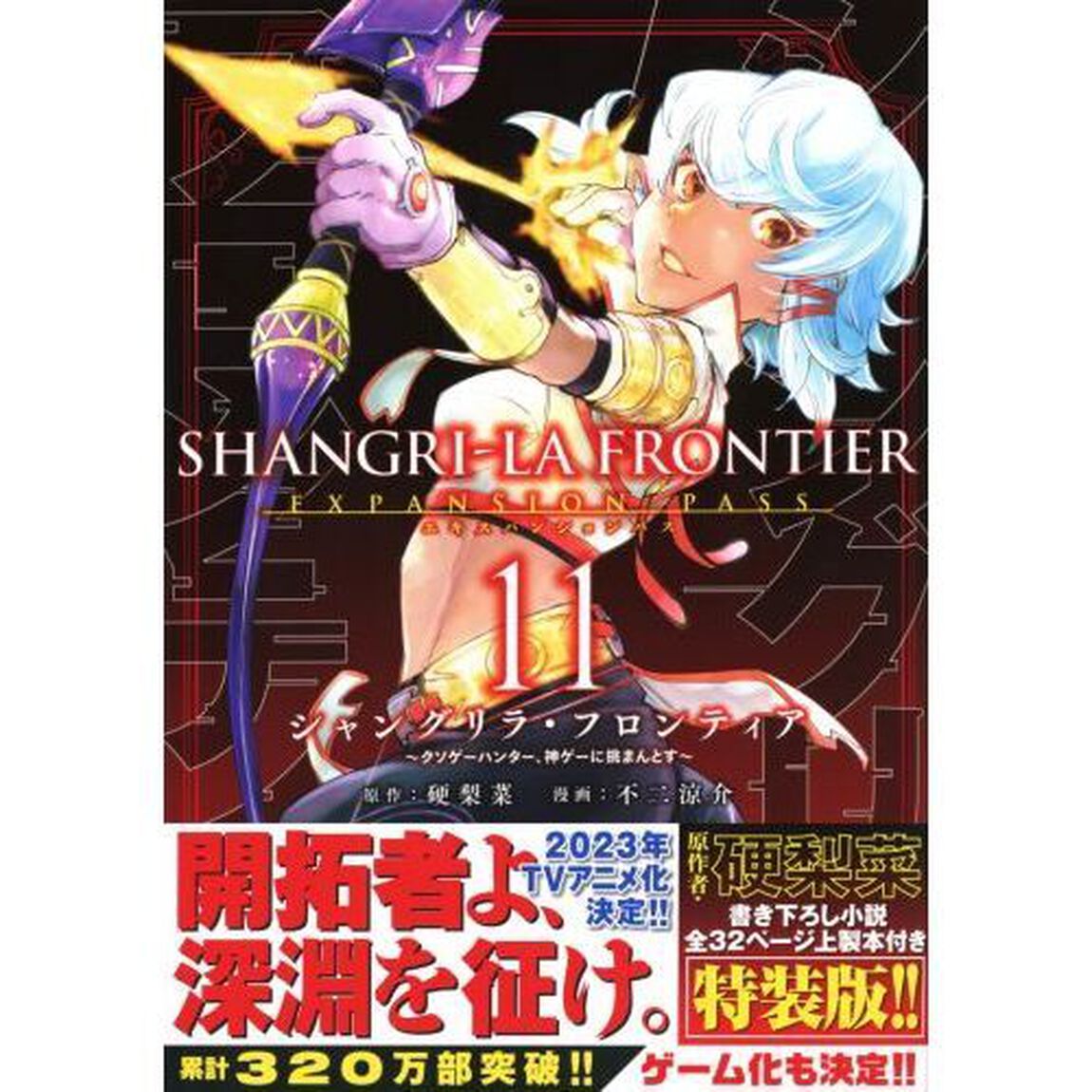 シャングリラ・フロンティア　１１　エキスパンションパス　クソゲーハンター、神ゲーに挑まんとす