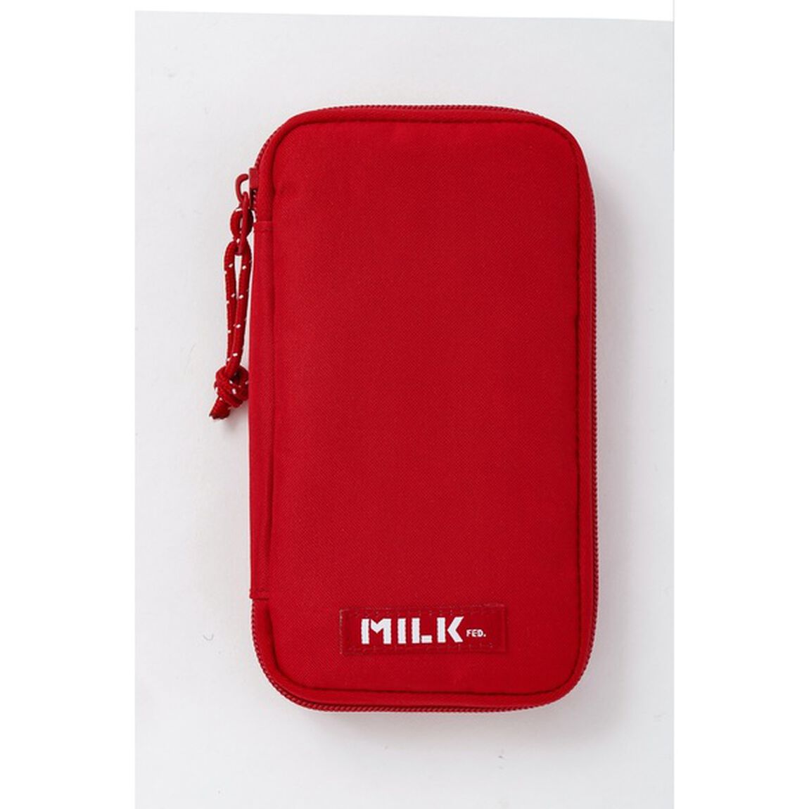 MILKFED. BACKPACK & MULTI CASE BOOK RED ver.