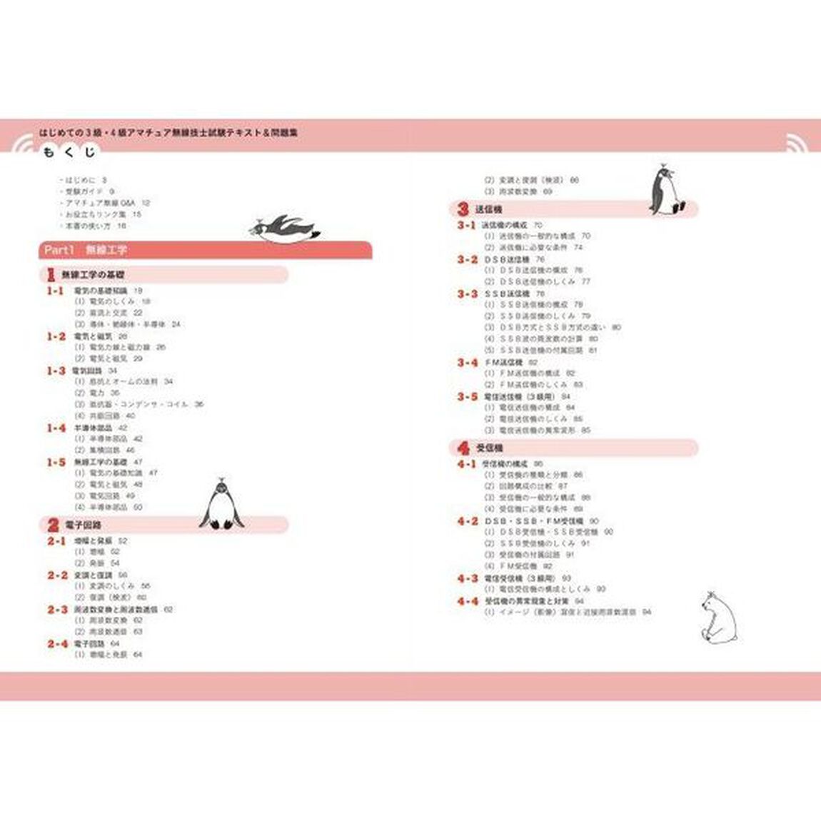 はじめての３級・４級アマチュア無線技士試験テキスト＆問題集