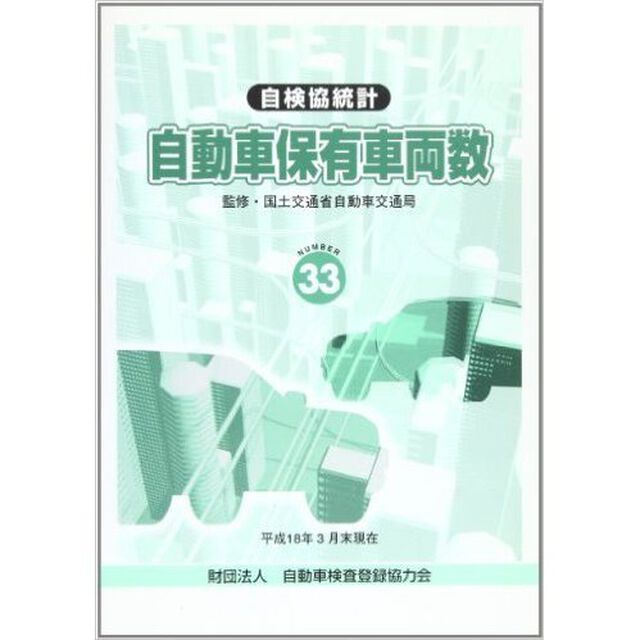 自検協統計自動車保有車両数　Ｎｏ．３３