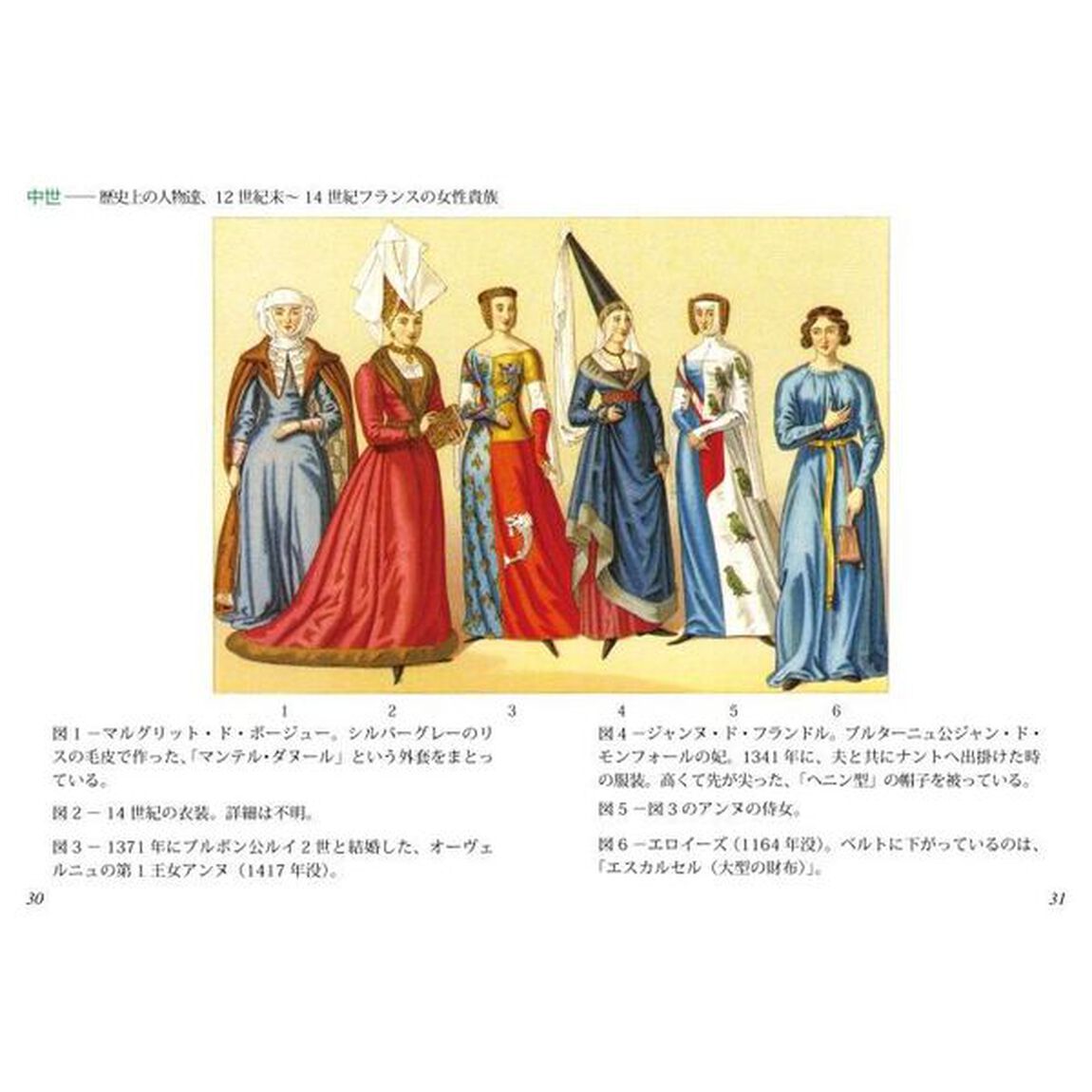 中世ヨーロッパの服装