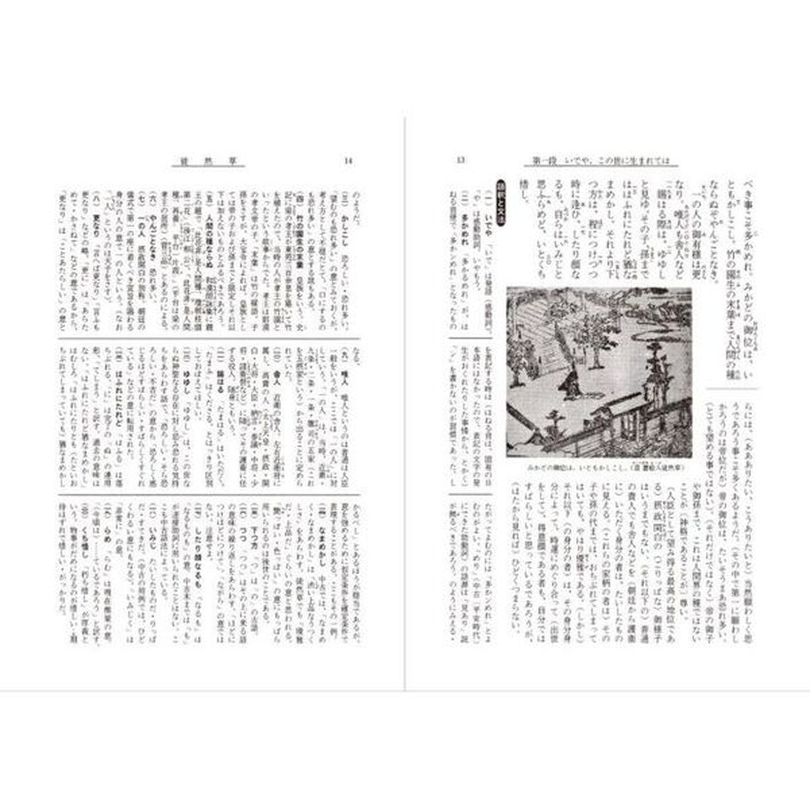 しっかりと古典を読むための徒然草全釈　拡大復刻版