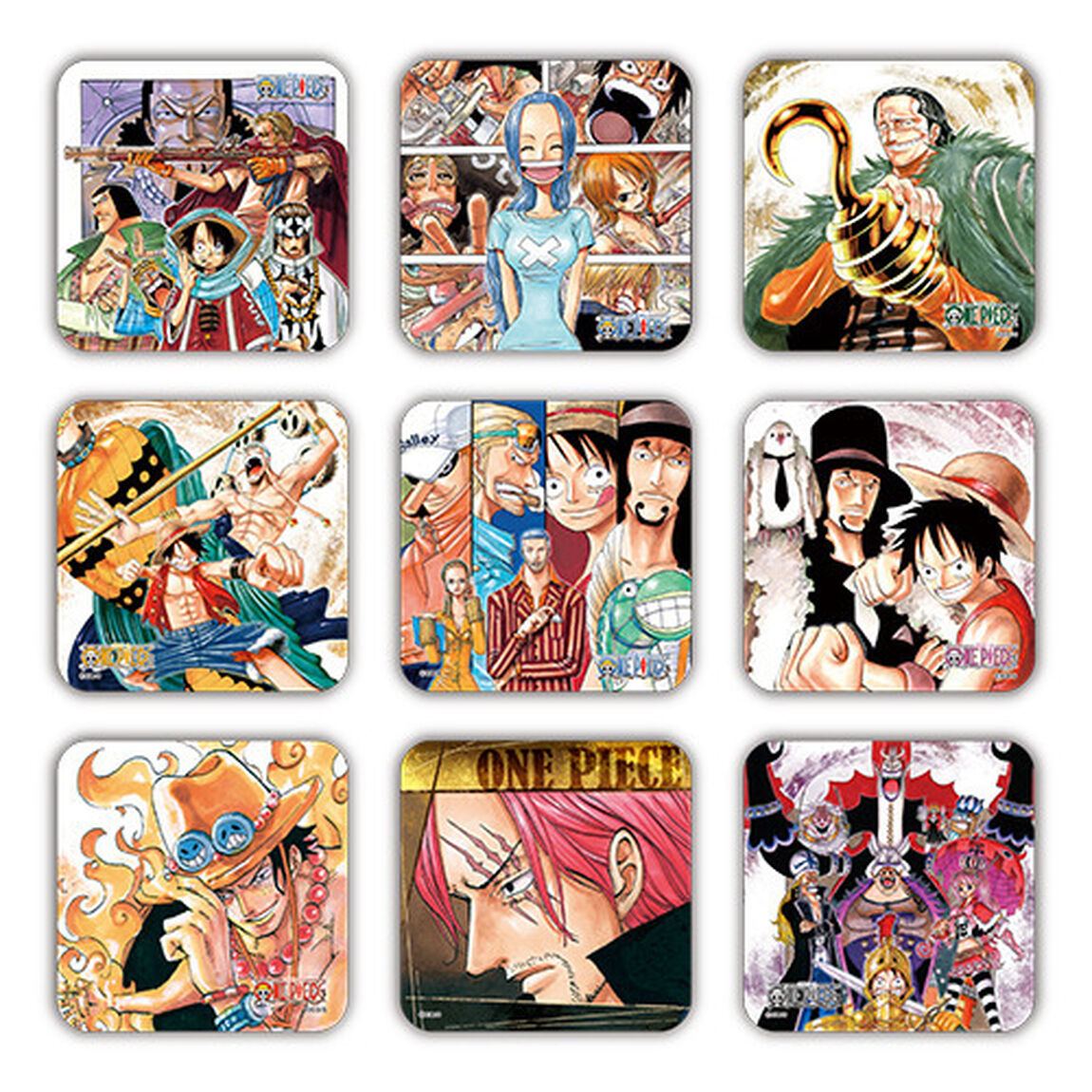 『ＯＮＥ　ＰＩＥＣＥ』アートコースター　航海の軌跡　ＢＯＸ