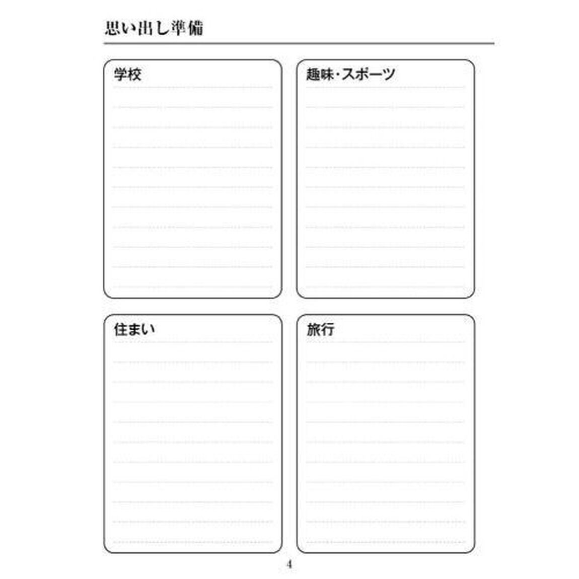 思い出ノート