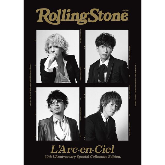 Rolling Stone Japan L&rsquo;Arc－en－Ciel 30th L&rsquo;Anniversary Special Collectors Edition