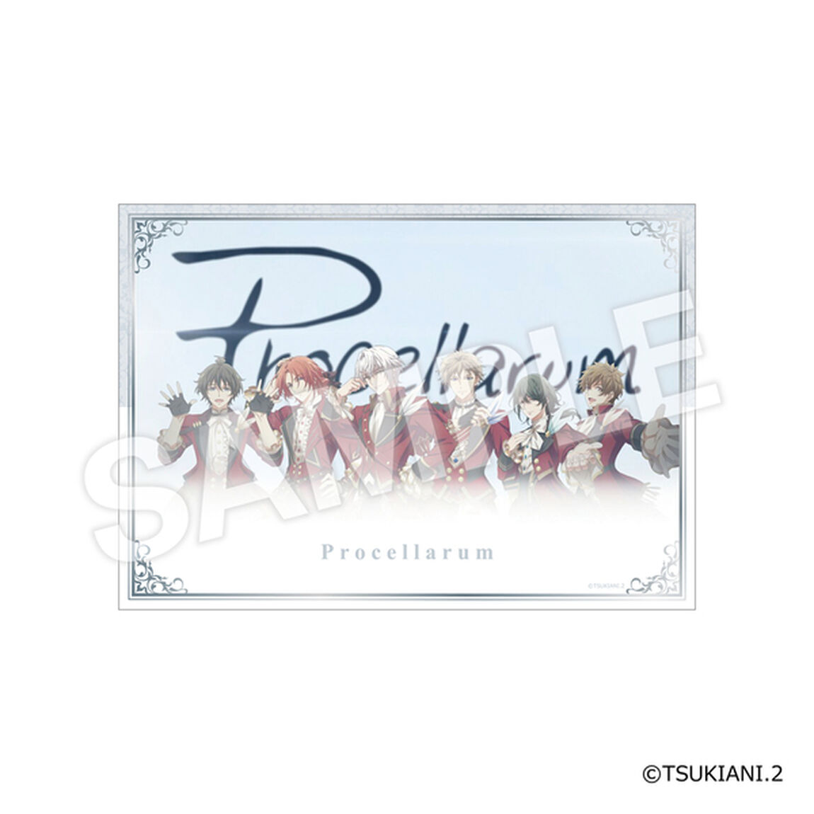 ツキウタ。THE ANIMATION 2 アクリル色紙 Procellarum