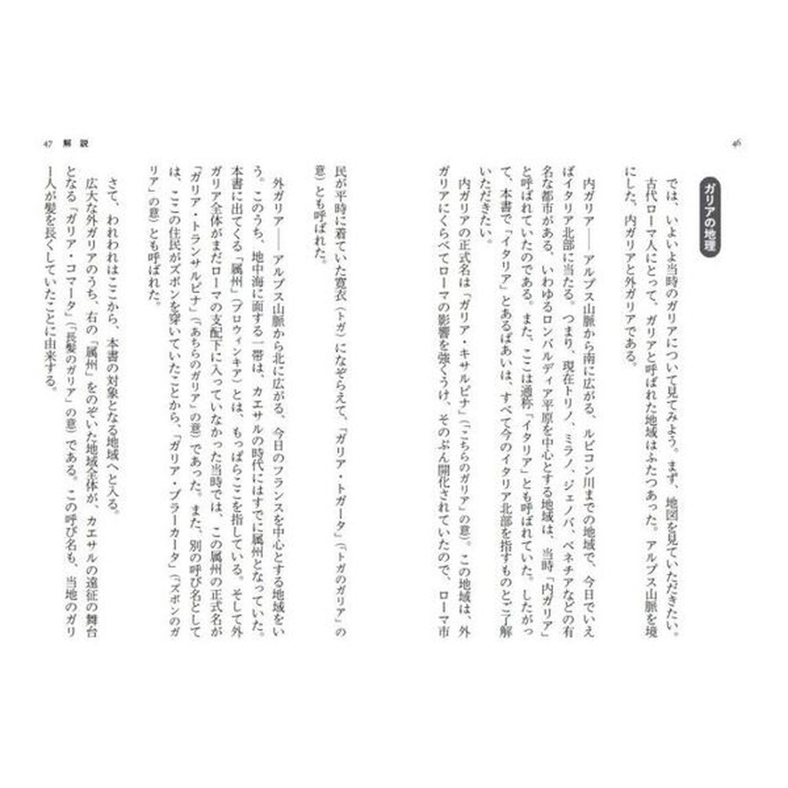ガリア戦記　新訳