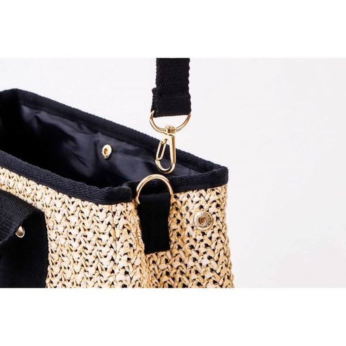 BABYLONE Basket Shoulder Bag Book