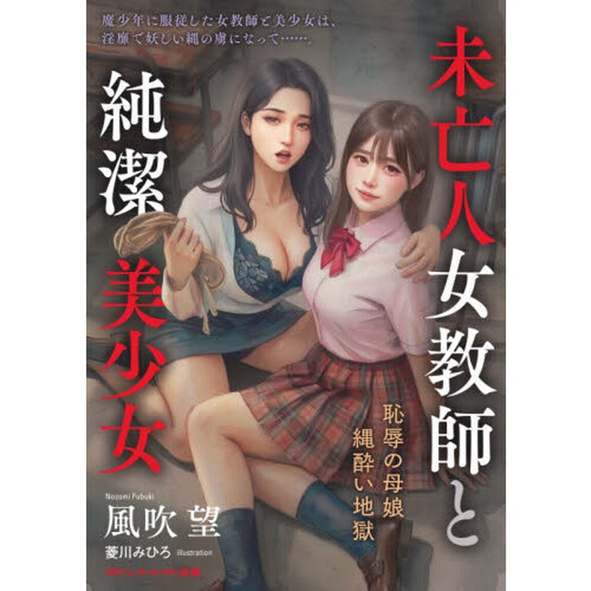 未亡人女教師と純潔美少女　恥辱の母娘縄酔い地獄