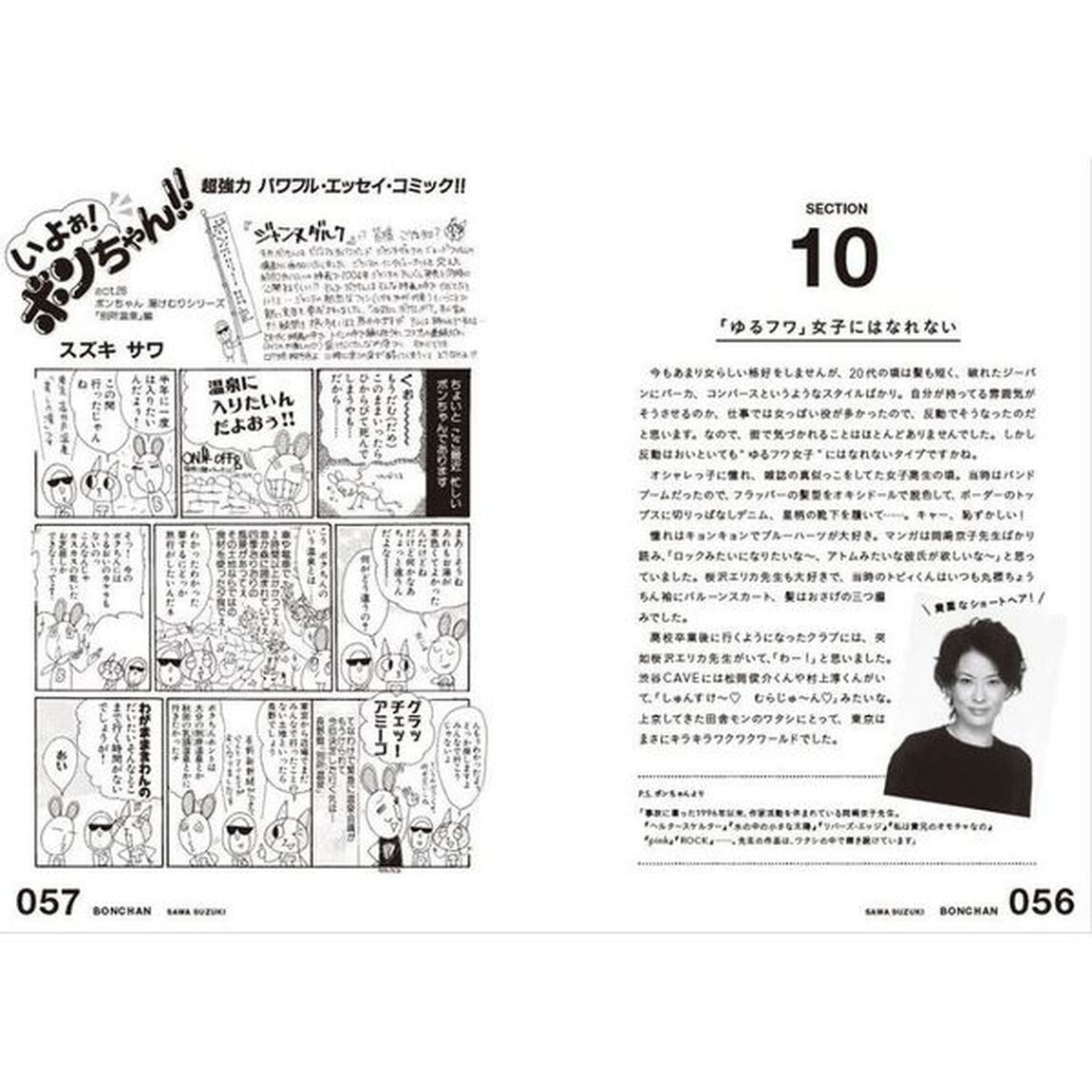 ボンちゃんがいく☆　女優・鈴木砂羽のマンガ愛がはじけるコミックエッセイ