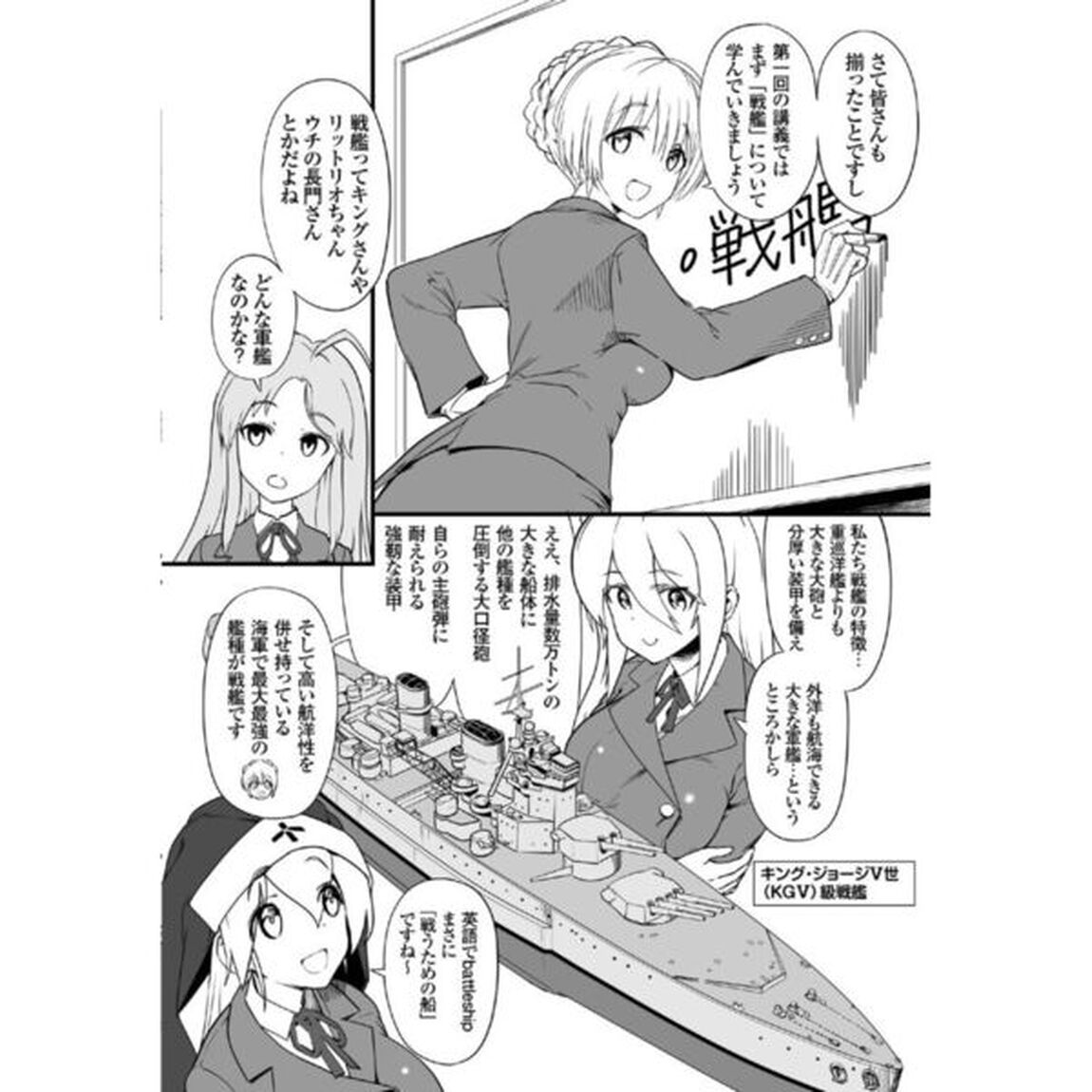 萌えよ！艦艇学園　軍艦／艦艇の基礎知識