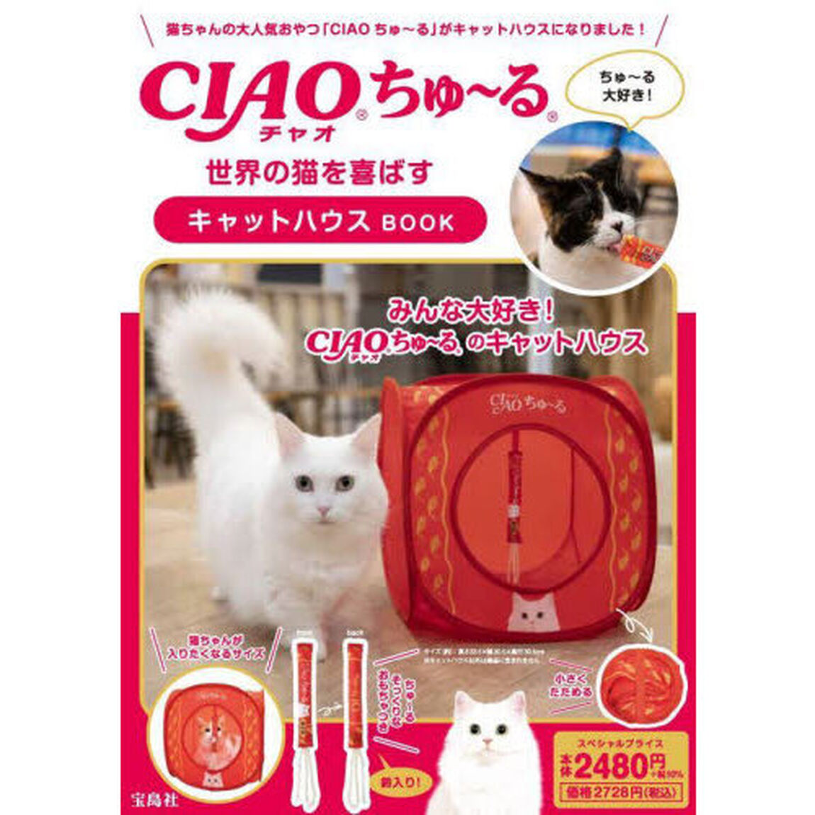 CIAOちゅ〜る 世界の猫を喜ばす キャットハウスBOOK (バラエティ)