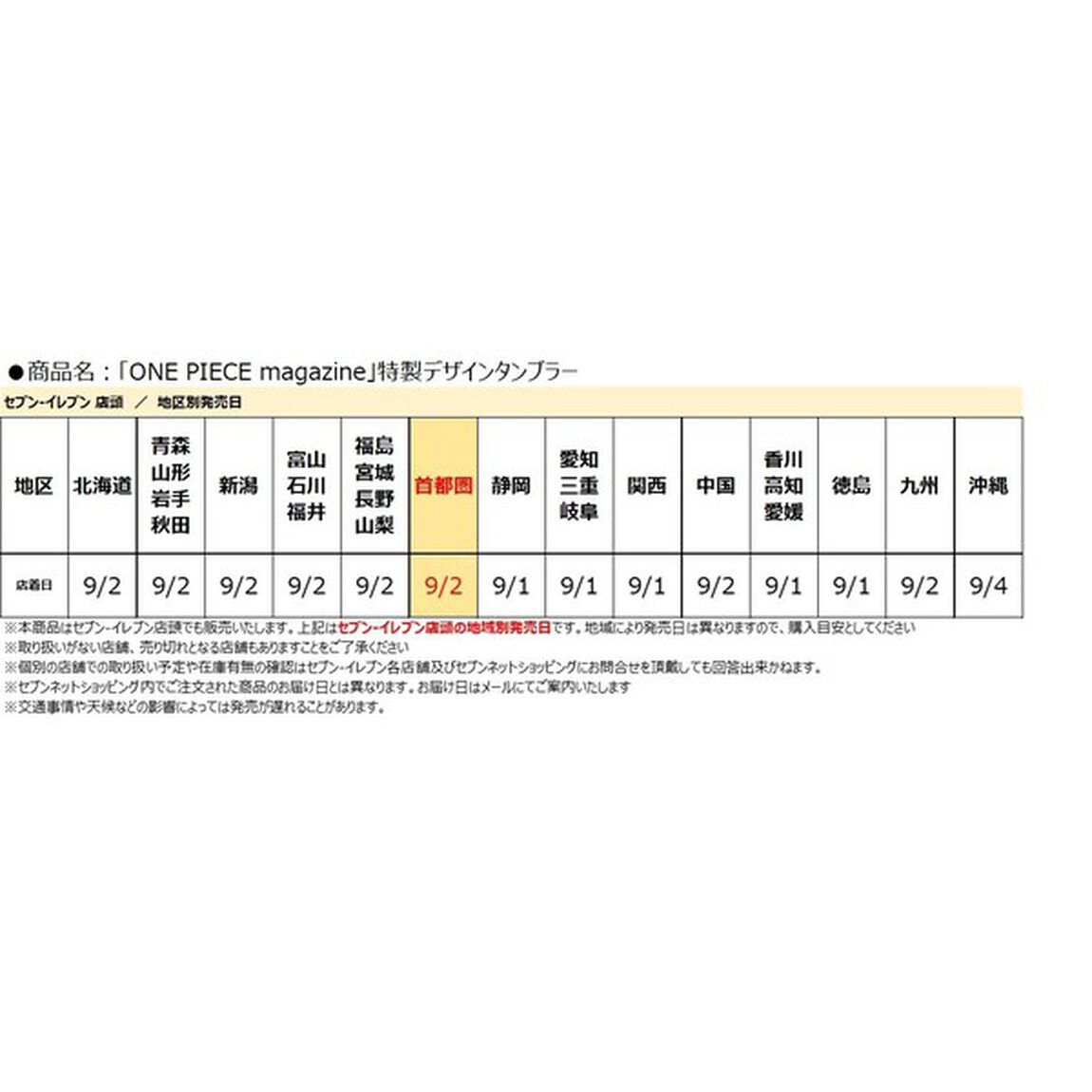 【二次入荷分】「ONE PIECE magazine」特製デザインタンブラー（アンティークゴールドVer.）