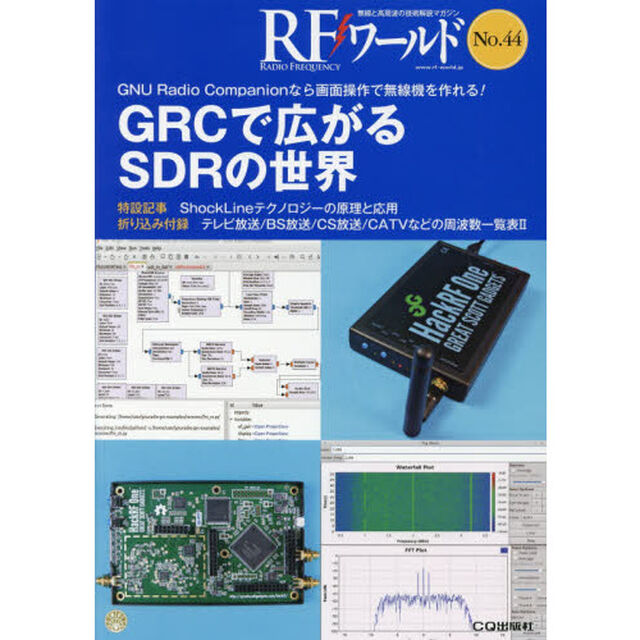 ＲＦワールド　無線と高周波の技術解説マガジン　Ｎｏ．４４「ＧＲＣで広がるＳＤＲの世界」