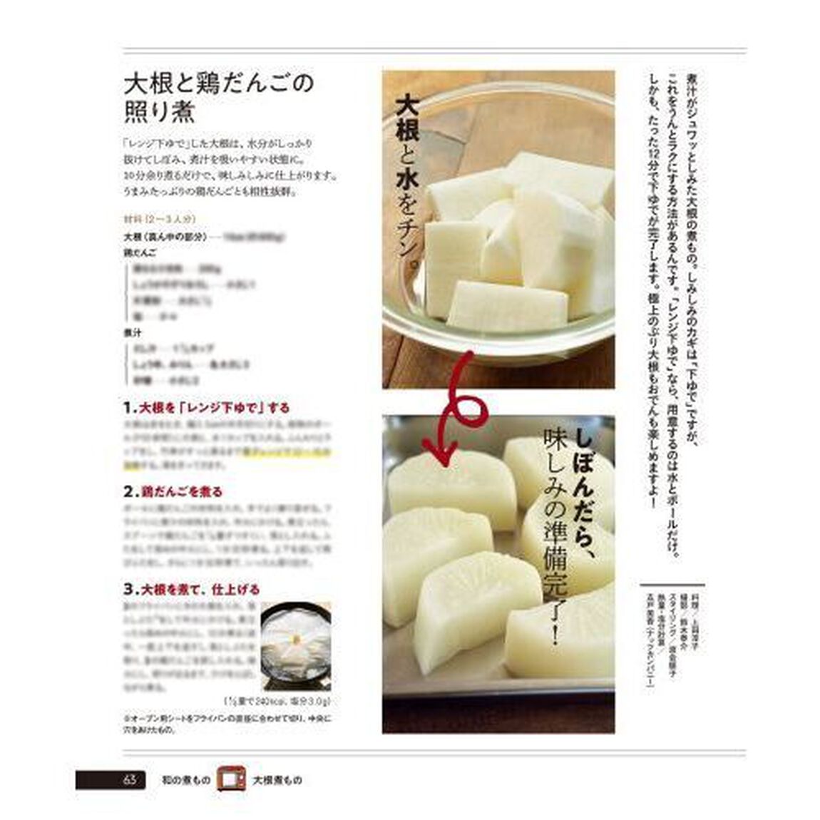レンチン１回で　簡単なのに、ちゃんとして見える！