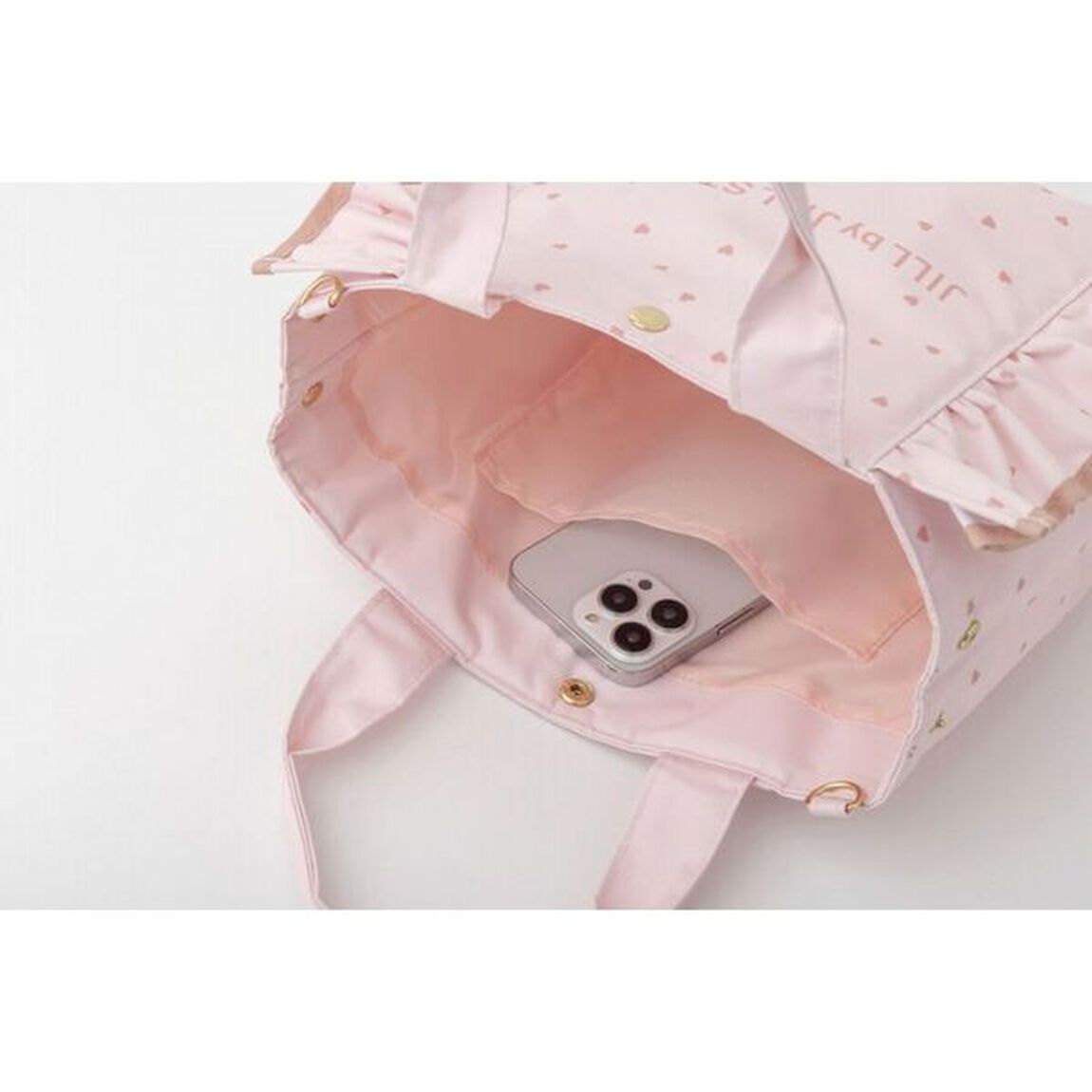 JILL by JILL STUART BOOK ハートフリルバッグ PINK ver. (宝島社ブランドムック)