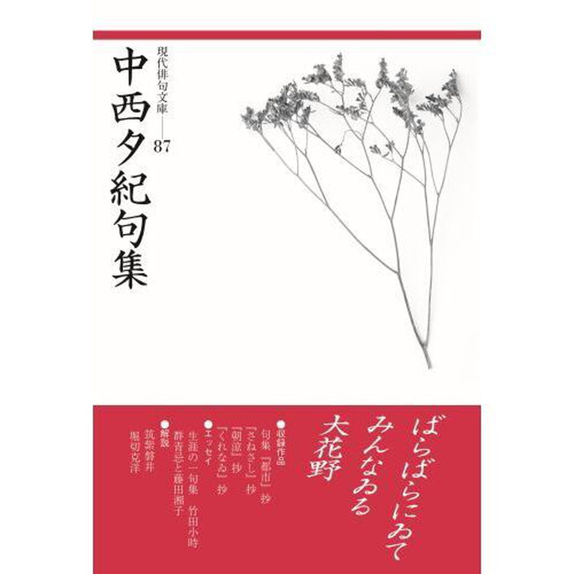 中西夕紀句集