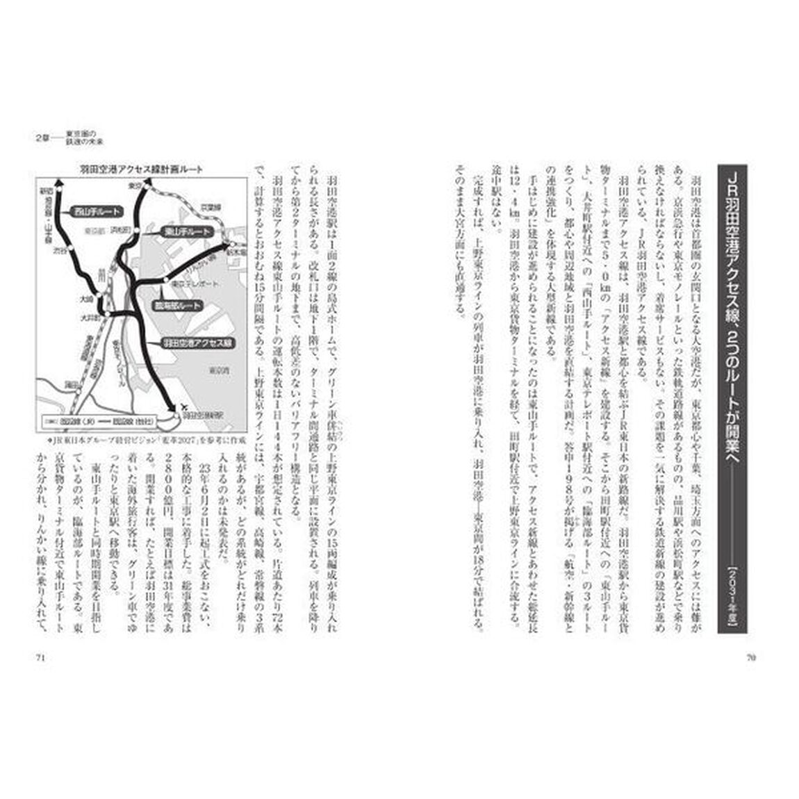 鉄道未来年表５年後１０年後２０年後