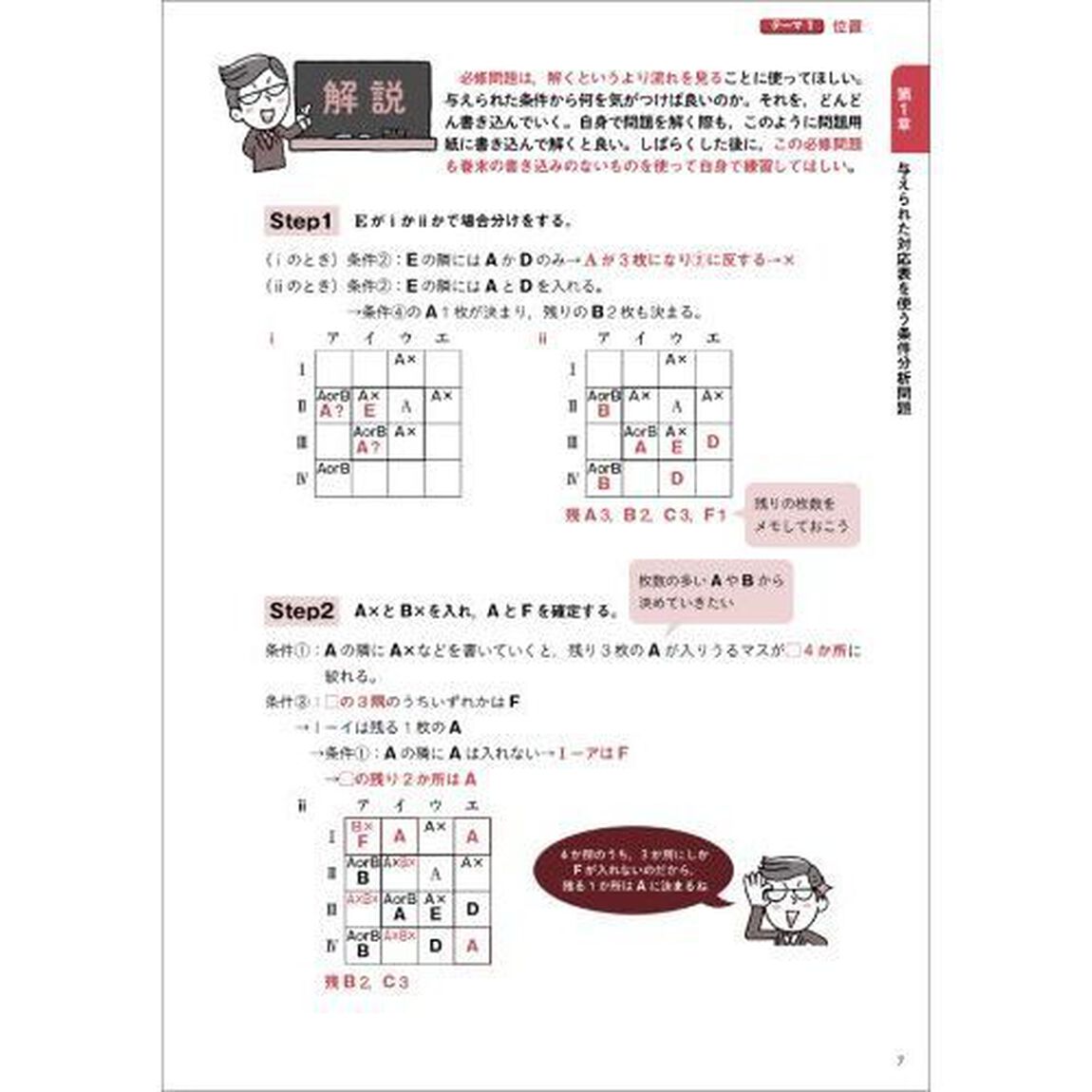 公務員試験集中講義！判断推理の過去問　地方上級・市役所・国家一般職など