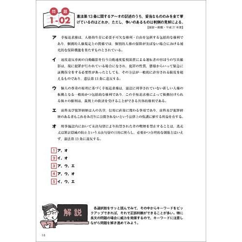 公務員試験集中講義！憲法の過去問 地方上級・市役所・国家一般職など