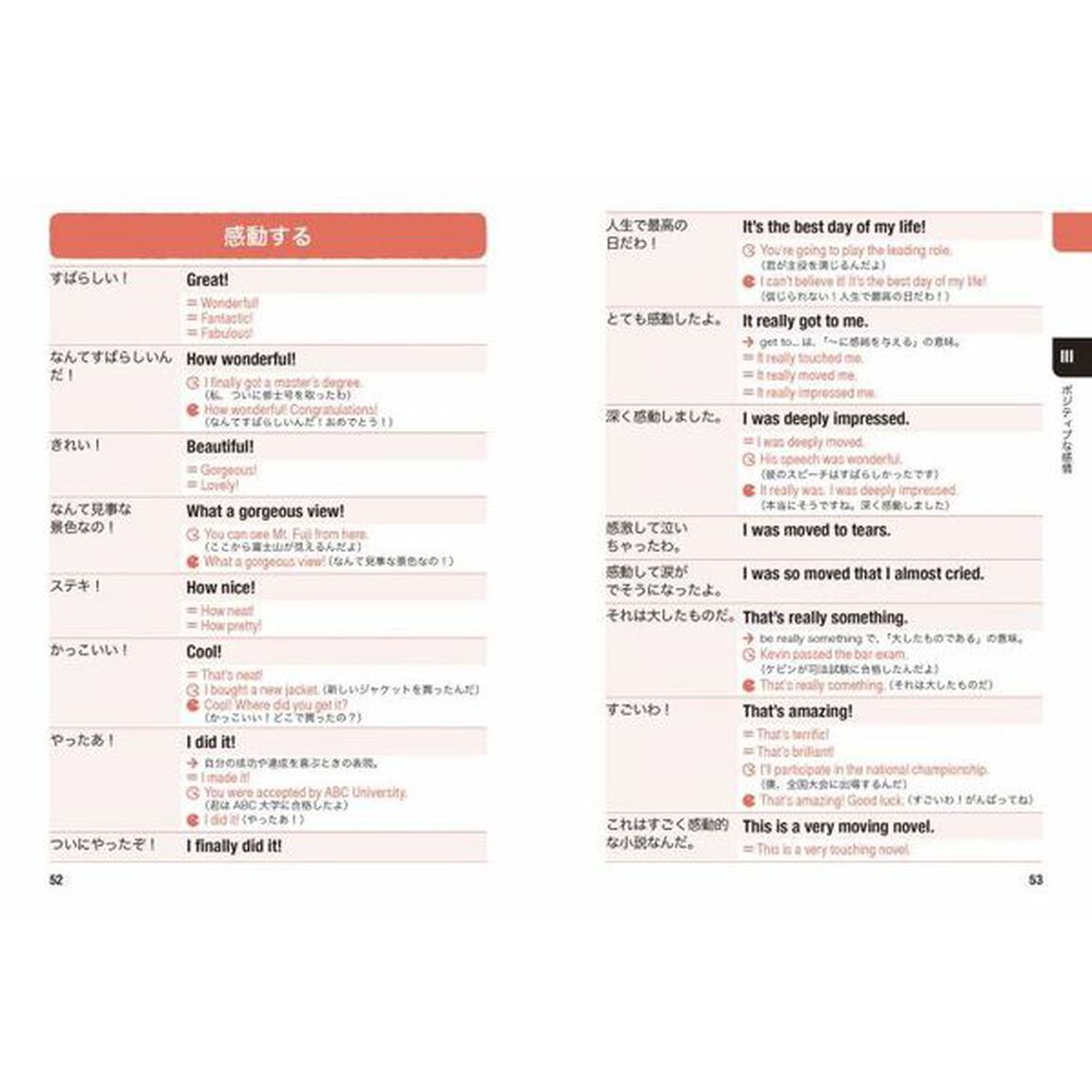言いたい気持ちがすぐ話せる！英会話感情表現フレーズ集